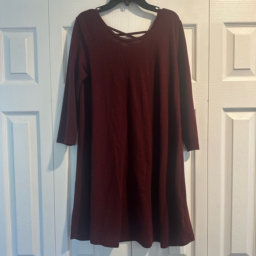 Altar’d State Burgundy Dress